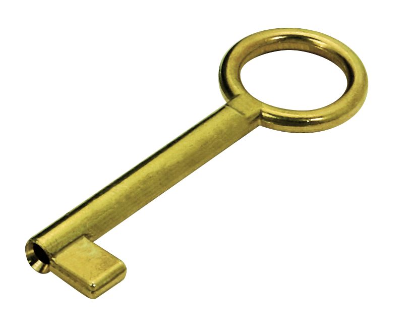 107 Llave Latón para cerradura de borja Urko